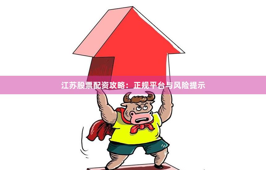 江苏股票配资攻略：正规平台与风险提示