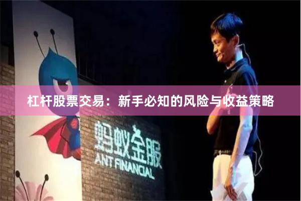 杠杆股票交易：新手必知的风险与收益策略